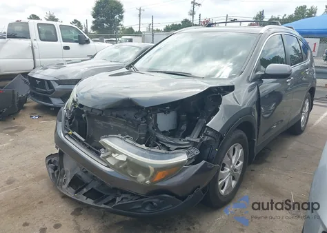 2013 Honda Cr-V Ex-L from USA, damaged, VIN 5J6RM3H70DL010766